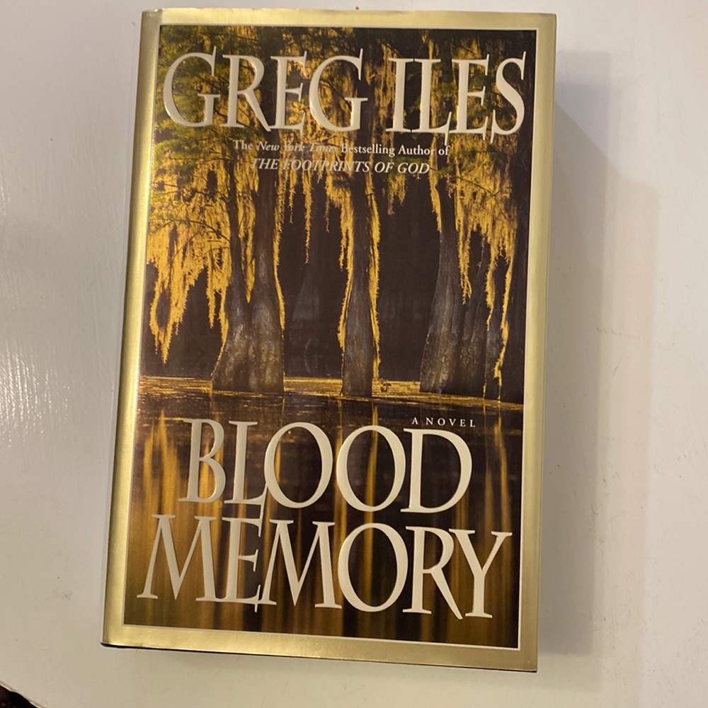 Greg Iles Autographed Blood Memory